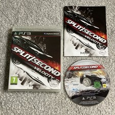 Split Second Velocity (PS3 Game) Racing Game Boxed With Manual ⭐️