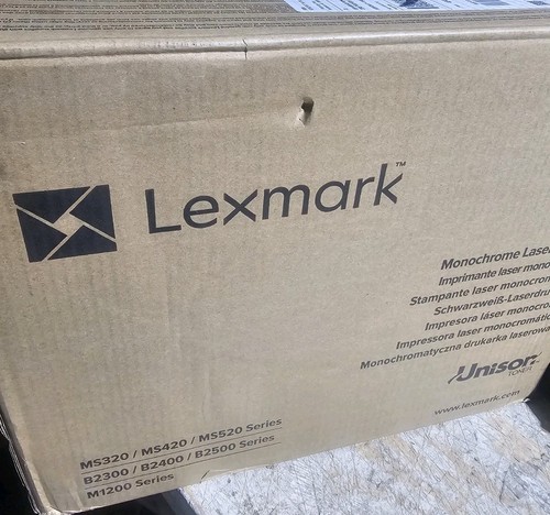 New lexmark ms521dn mono - new!,
