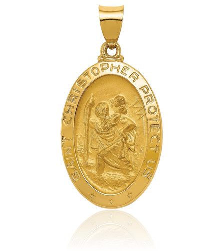 14k yellow gold - gold, oval