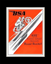 1957 BSA 650 Cc Twin Super