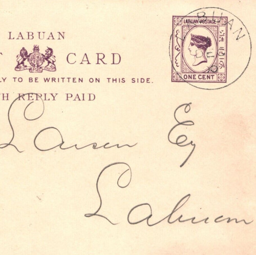 Labuan postal stationery - labuan,