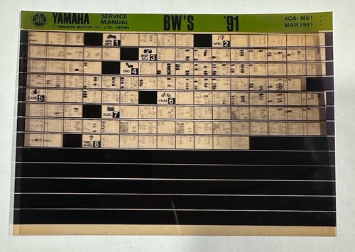 Genuine 1991 yamaha - genuine, bws