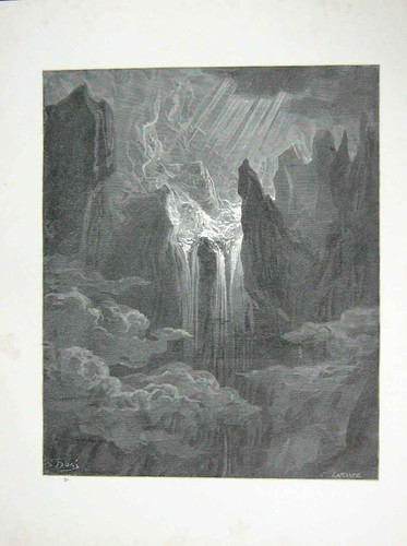 Old antique print 1881 gustave - old,