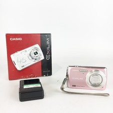 Casio Exilim EX-Z35 12.1MP Digital Camera - Light Pink - Tested - Good Condition