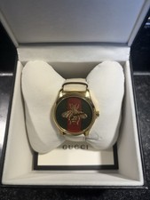 White Genuine Leather Gucci