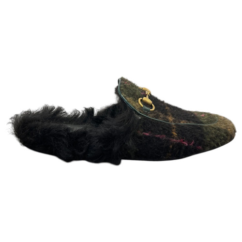 Gucci men princetown tartan - gucci,