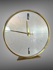 Mid Century Kienzle Automatic Brass  Clock C60’s 70’s