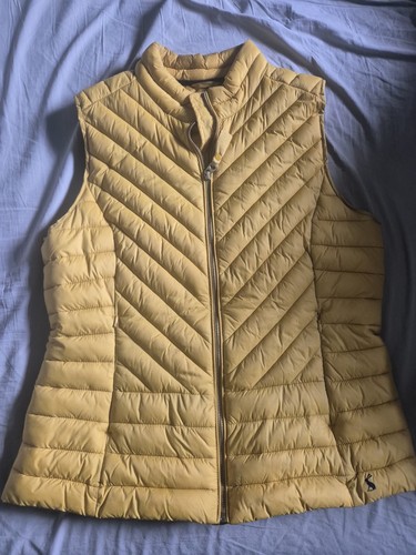 Joules yellow bodywarmer gilet - joules, bodywarmer/gilet