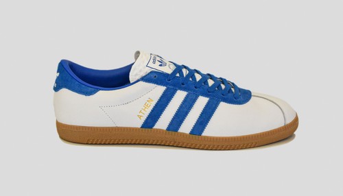 Adidas athen white blue - adidas, white/blue