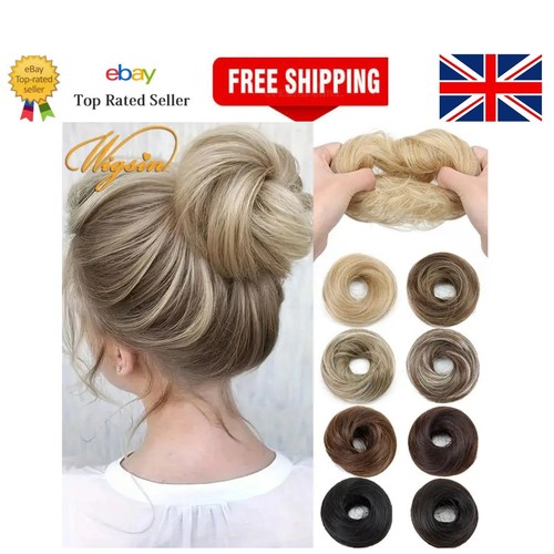 Donut chignon elastic hair - donut,