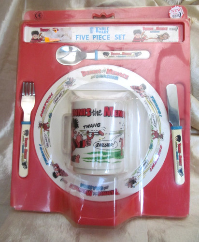 Dennis the menace cup bowl - the, and