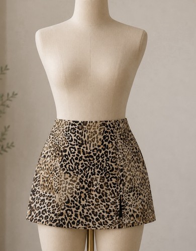 Zara leopard print - zara, skirt