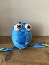 Collectable Disney Parks Pixar Finding Nemo 'Dory'  Blue Fish Plush Soft Toy 10”