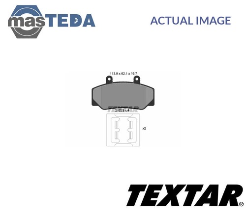2123302 brake pads - pads, braking