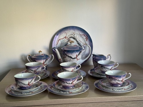 Vintage japanese dragonware - vintage,