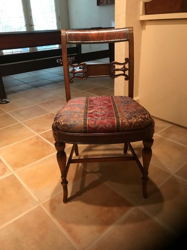Pair side chairs with nice - pair,