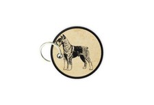 Keychain round printed - keychain,
