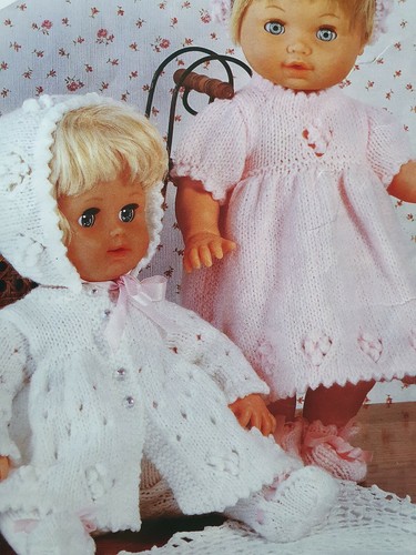 Dolls prem baby - prem, knitting