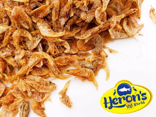 Herons natural dried shrimp - dried,