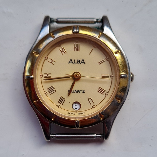 Alba quartz women gold - quartz,