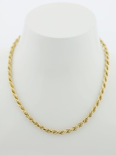 Thick gold rop chain - gold,
