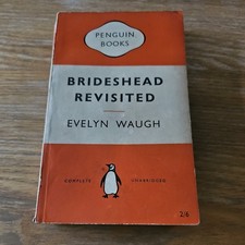 Brideshead Revisited by Evelyn Waugh Penguin Orange Vintage 1954 A6