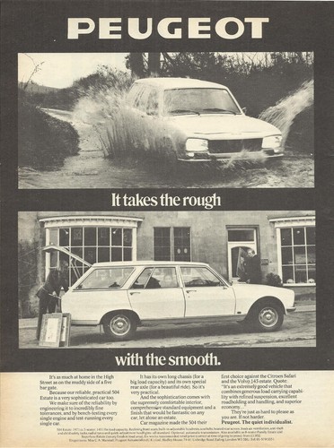 Peugeot 504 estate - 504, original