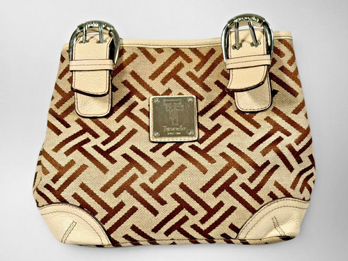 Tignanello canvas satchel - canvas,
