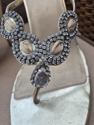 Vintage faith gold jewelled - vintage,