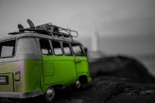 VW VOLKSWAGEN CAMPERVAN WALL