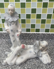 John Jenkins Pierrot Figurines x 2