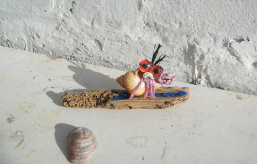 Beach sculpture the - beach, hermit
