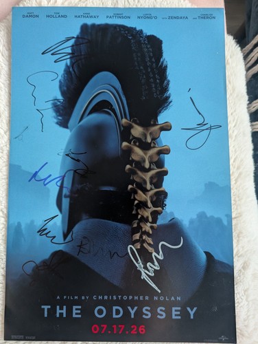 Signed 18x12 the - signed, odyssey