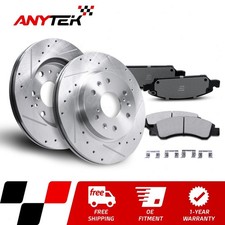 Front Disc Rotors and Brake