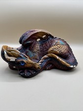 Windstone Resting Dragon Brown