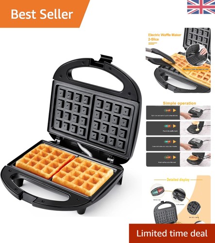 750w dual belgian waffle - belgian,