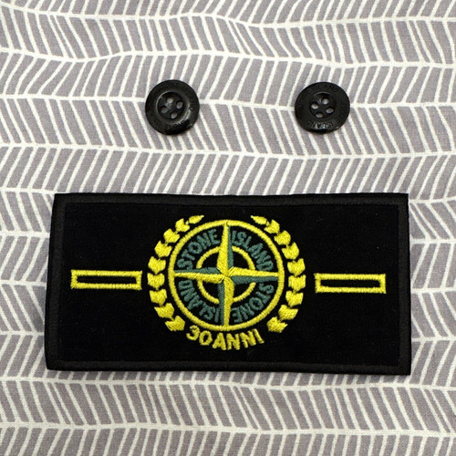Stone island embroidered - island,