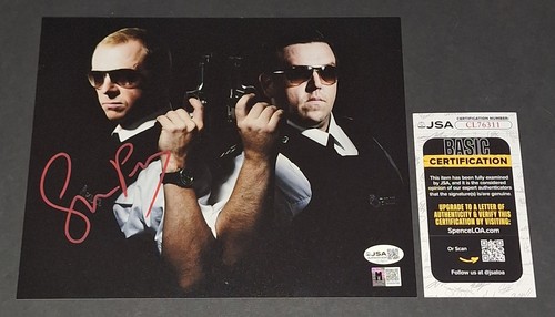 Simon pegg signed - simon, autographed