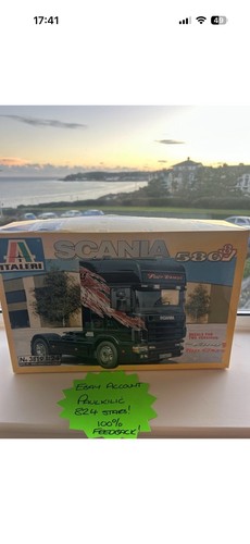 Reduced scania topline 164l - scania,