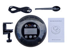 Automatic Fish Feeder 16 Grid USB Rechargeable LCD Timer Moisture-Proof Aquarium