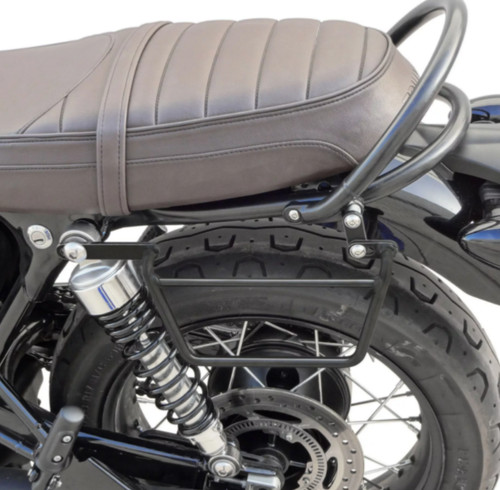 Pair chrome pannier - pair, of