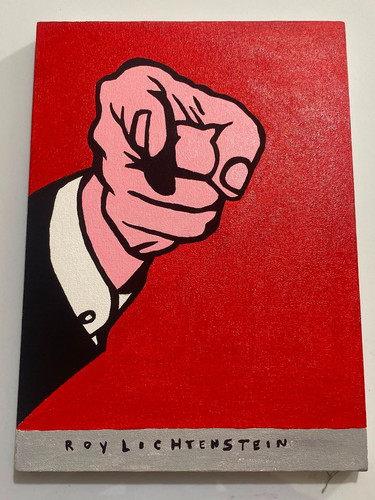 Roy lichtenstein painting oil - roy,
