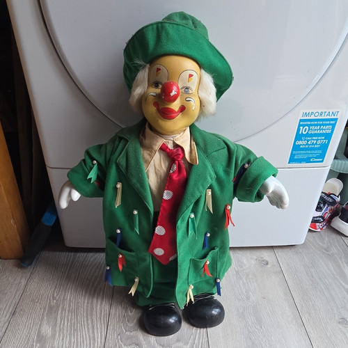 Vintage style clown - vintage,