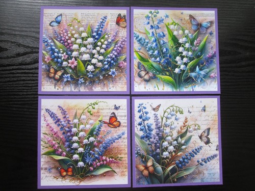 Set floral lily of - set,