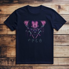 Neon Alien Hunter T-shirt Popular TV and Film Fan Art T-Shirt