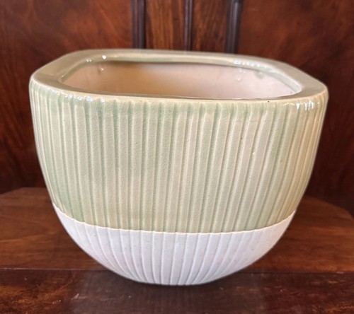 Large vintage ribbed square - vintage,