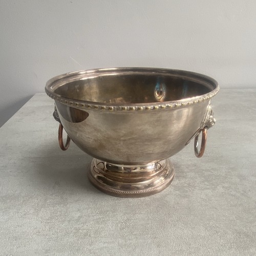 Silver plated small - small, punch