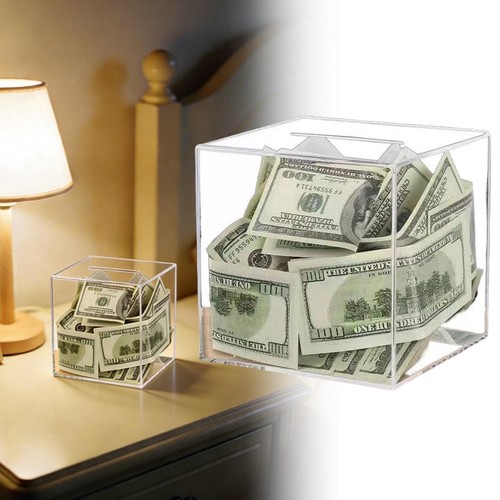 Adults acrylic money bank - adults,