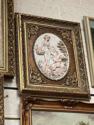 Beautiful vintage bas relief - beautiful,