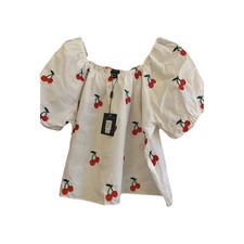  UK S/M NEW WHITE CHERRY